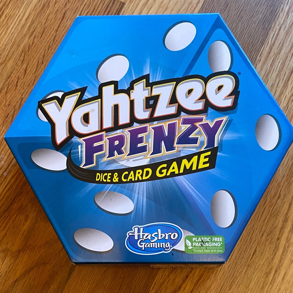 Yahtzee Frenzy Dice & Card Game